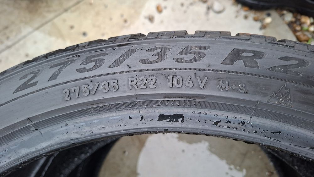 Set 315 30 R22 / 275 35 22 PIRELLI iarna M+S cauciucuri anvelope ms