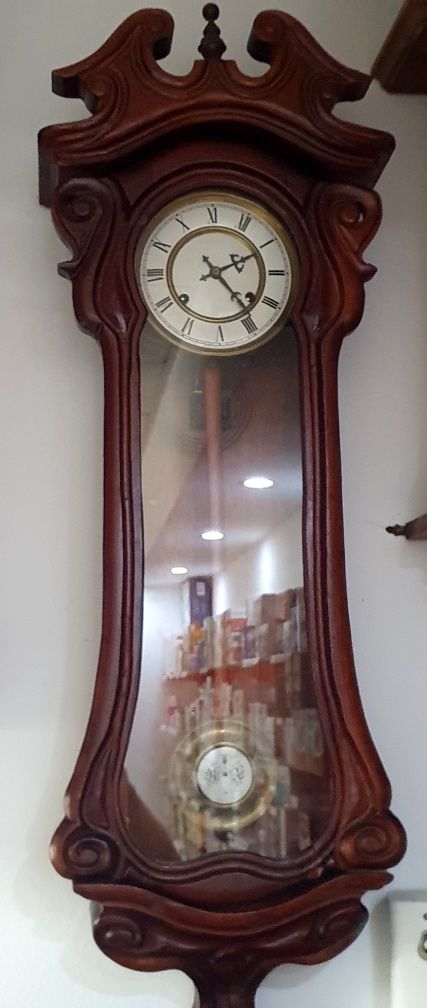 Ceas mecanic vintage cu pendul pt perete