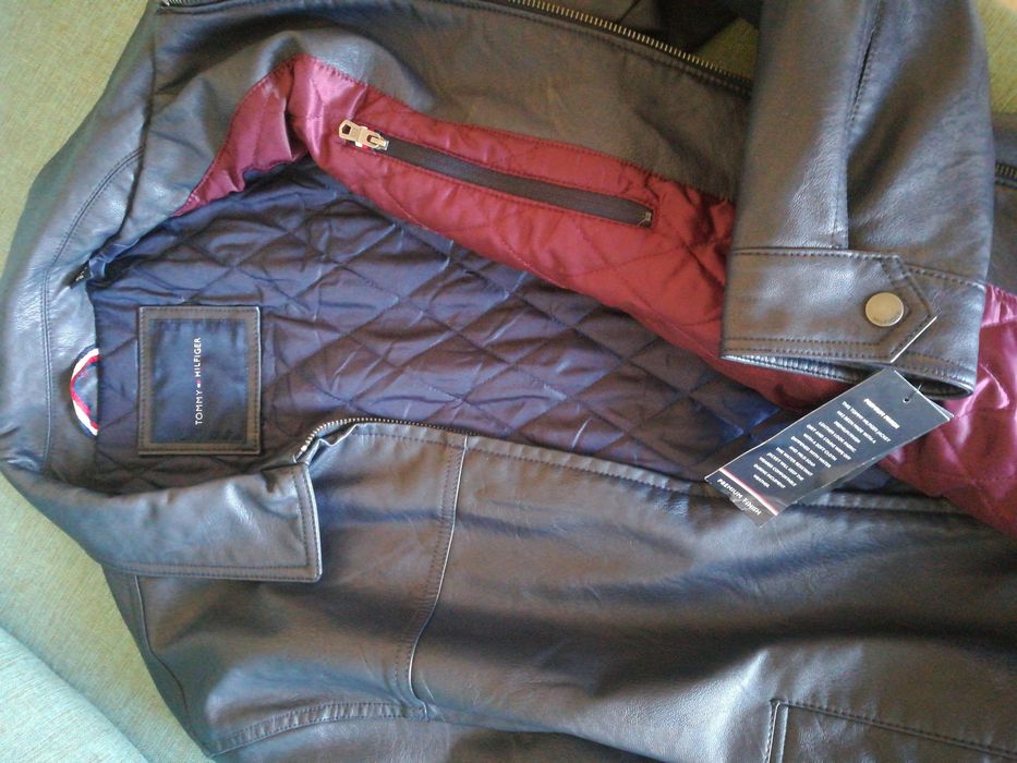 Кожено яке Tommy Hilfiger