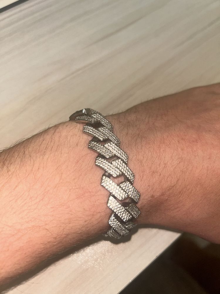 Мъжка Iced Out Гривна