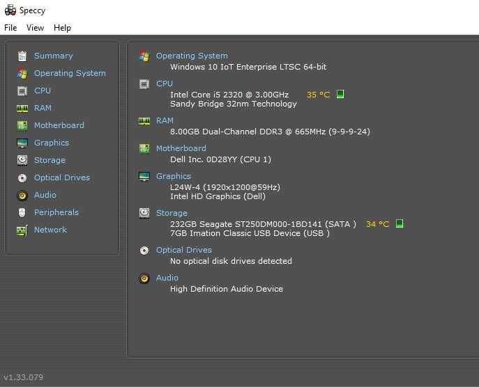 Calculator Unitate PC Dell Optiplex 790 I5 2320 3.3 Ghz Windows 10