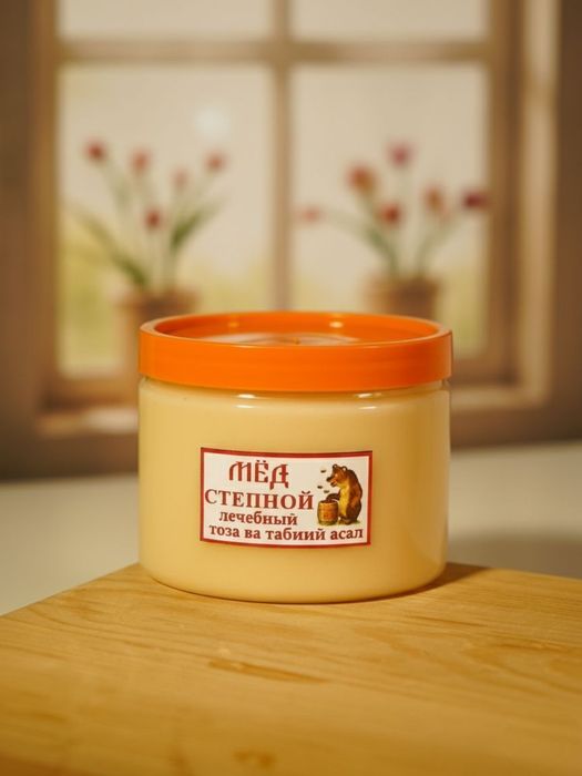 Мёд чистый, натуральный, лечебный. Горный, янтак, степной, цветочный.