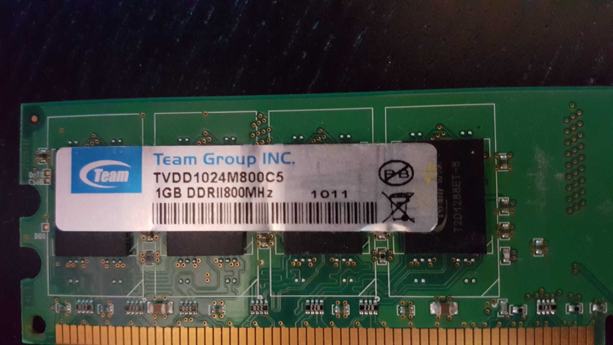 Ram Team Grup 1GB ddr2 800mhz