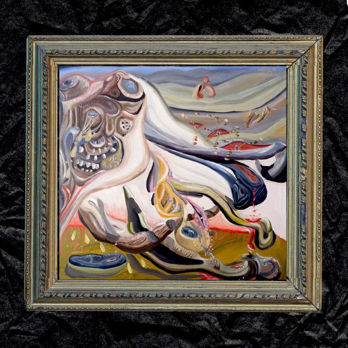 PIctura in ulei - A joke told with Truth by Corina Luca