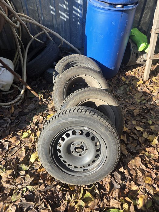 Vând roti complete iarna Opel 5x110 195/65R15