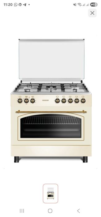 Кухонная Плита 90×60 Dausher E9415