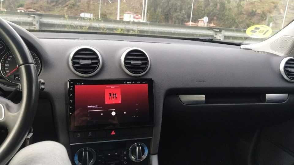 Navigatie Android Audi A3 - CarPlay, Android Auto , QLed, DSP, 4G
