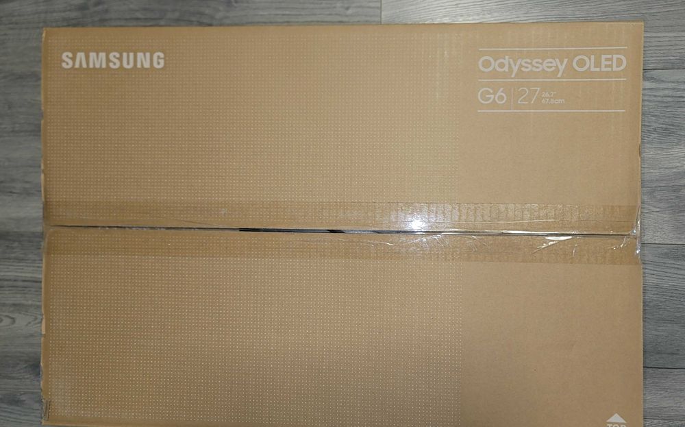 Samsung Odyssey G6 27" QD-OLED (LS27DG610SUXEN) – нов, пълен комплект!