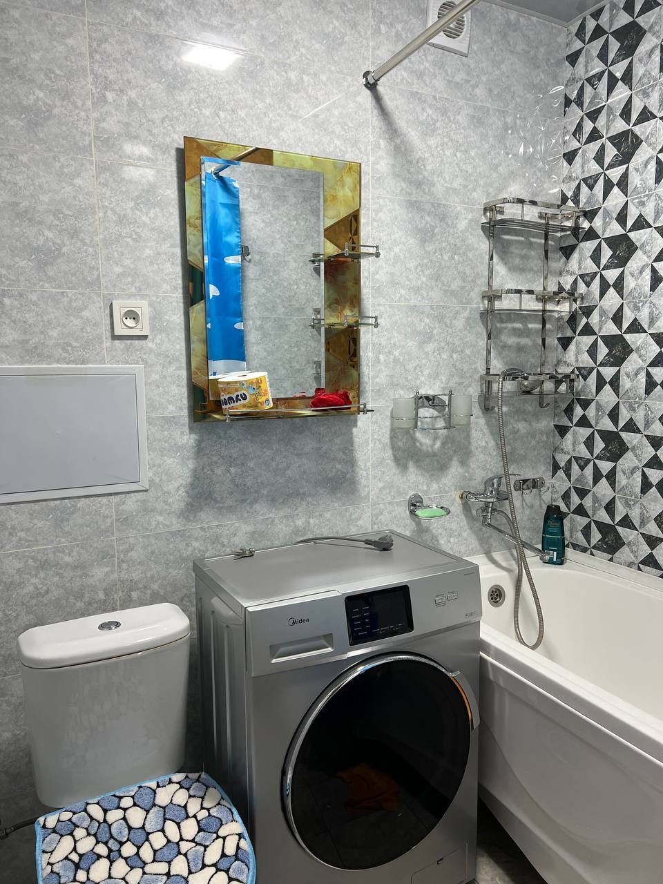 Аренда Квартира  1+2 Кора камиш  1/2  оила ва болла 2 та