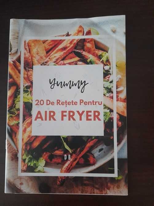 Friteuza cu aer cald noua 6litri,  bonus carte 20 retete