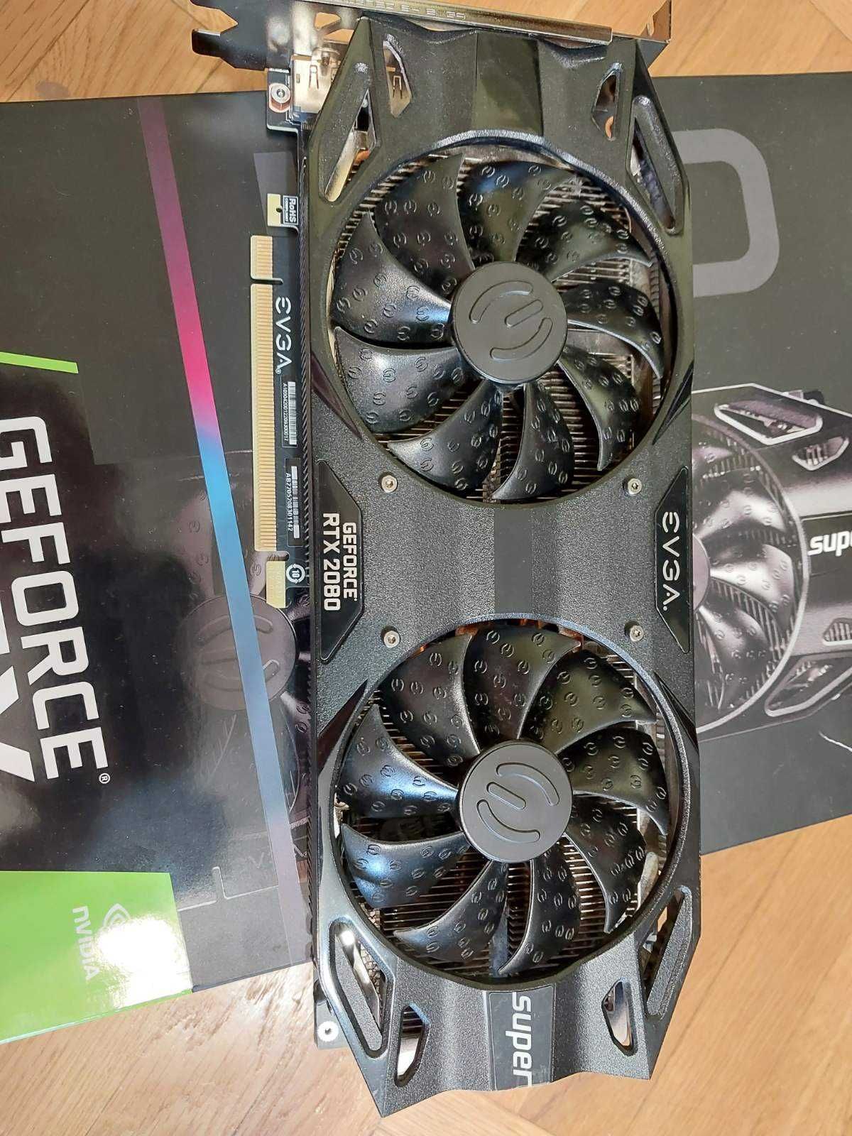 RTX 2080 Super 8GB - Gigabyte Gaming OC, EVGA