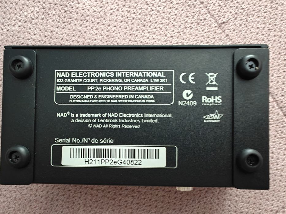 Предусилвател NAD Phono Preamp PP 2e