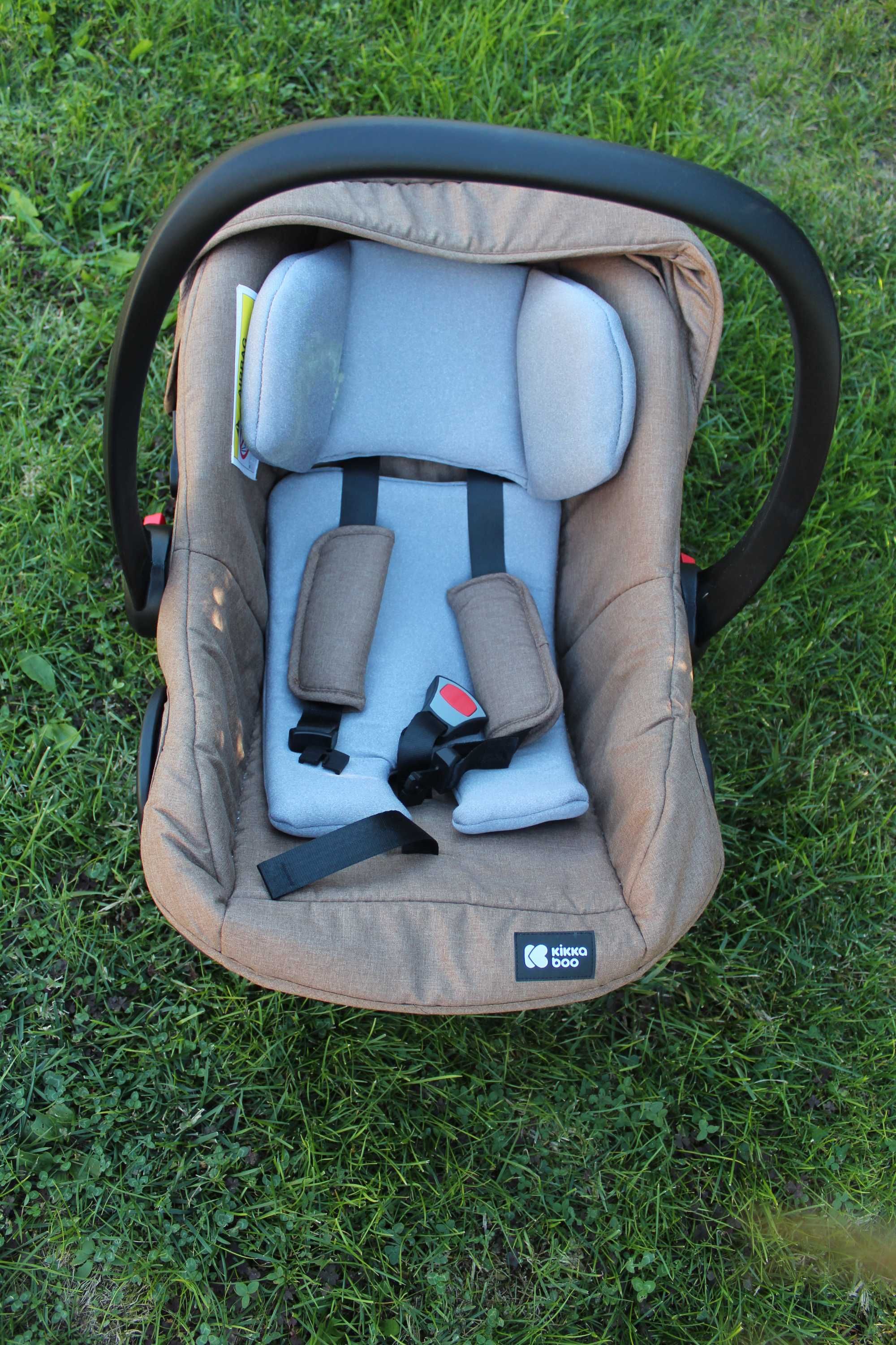KIKKA BOO Комбинирана количка 3в1 CHERIE BEIGE