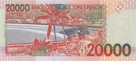Банкнота от 20000 добрас от Сао Томе и Принципе за колекция