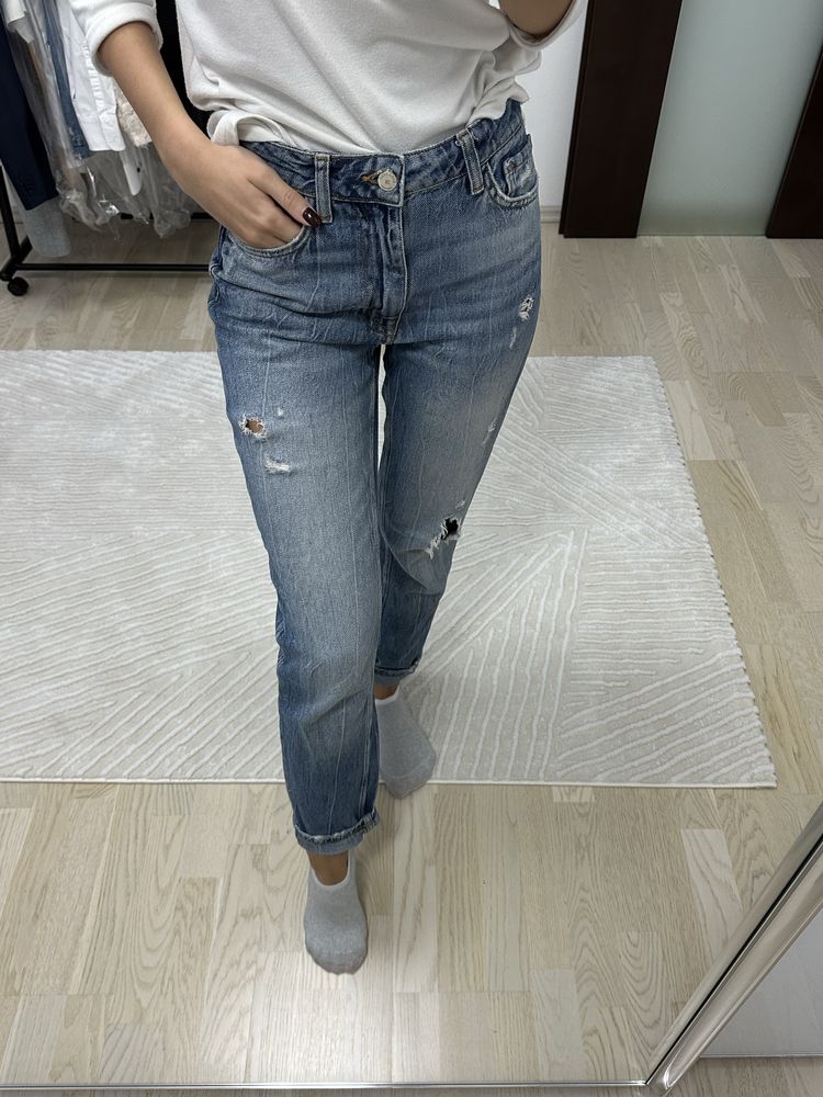 Blugi Zara albastri