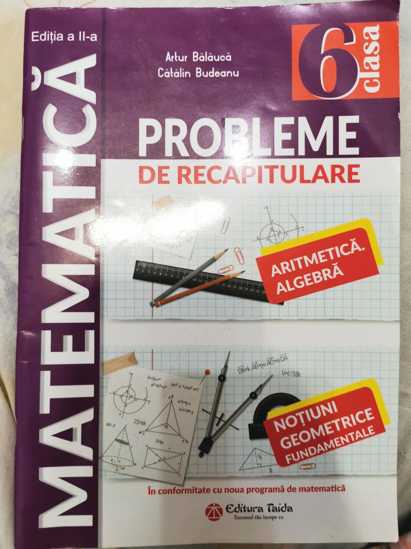 Probleme de recapitulare, clasa a 6-a, editura Taida