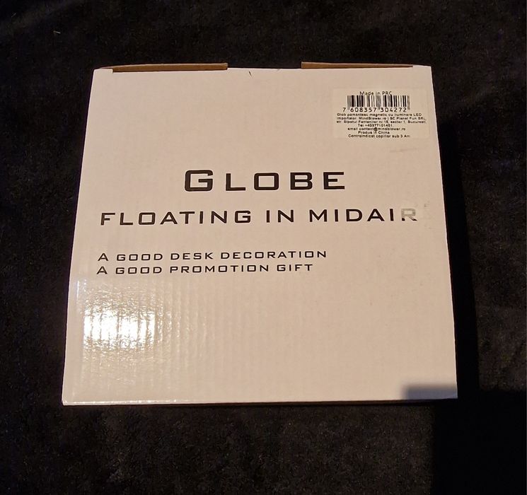 Glob pamantesc magnetic cu iluminare led