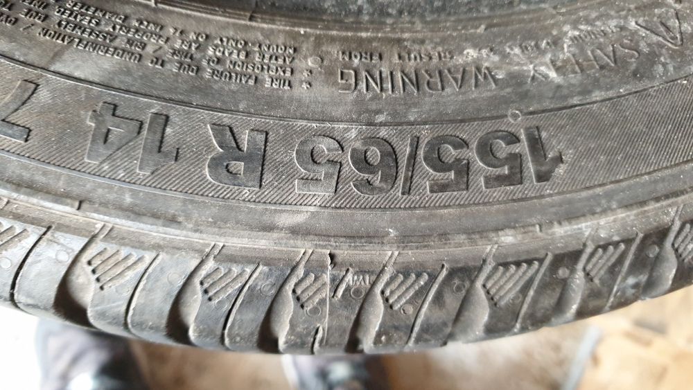 Гуми 155 65 14 континентал