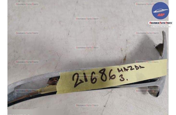 Хромиран Орнамент Предна Броня Оригинален В Добро Състояние Мазда 3 БМ