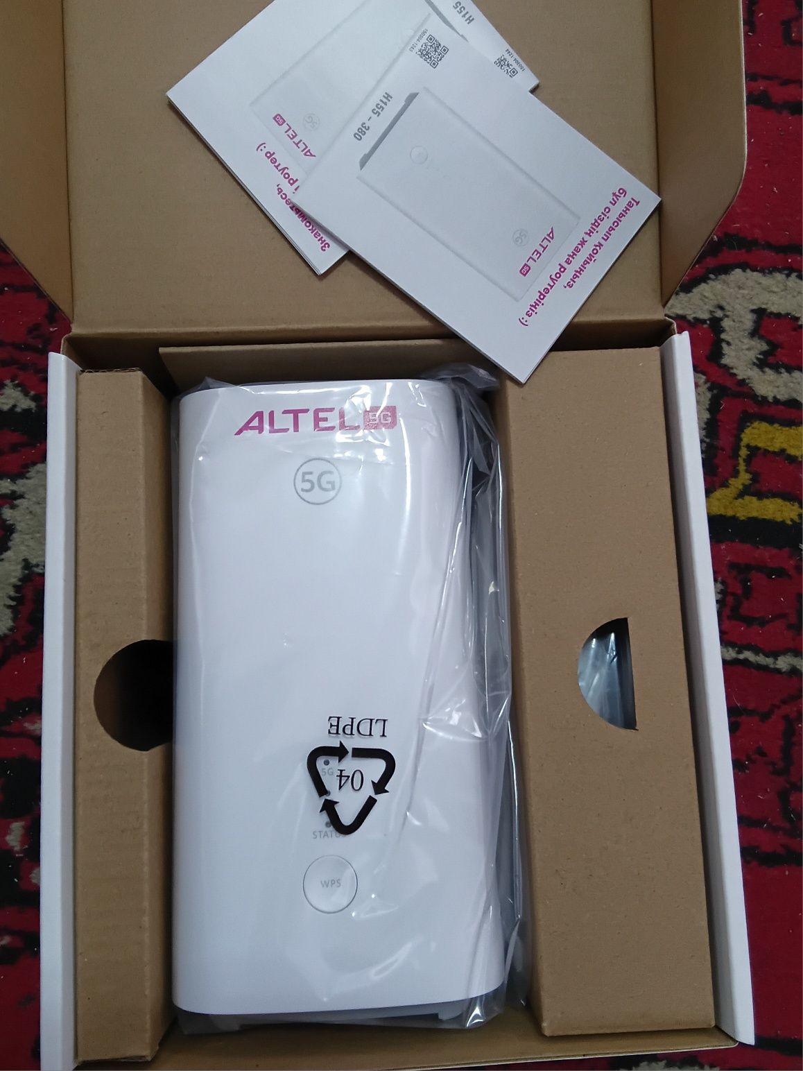 Новый алтел теле2 5G роутер модем