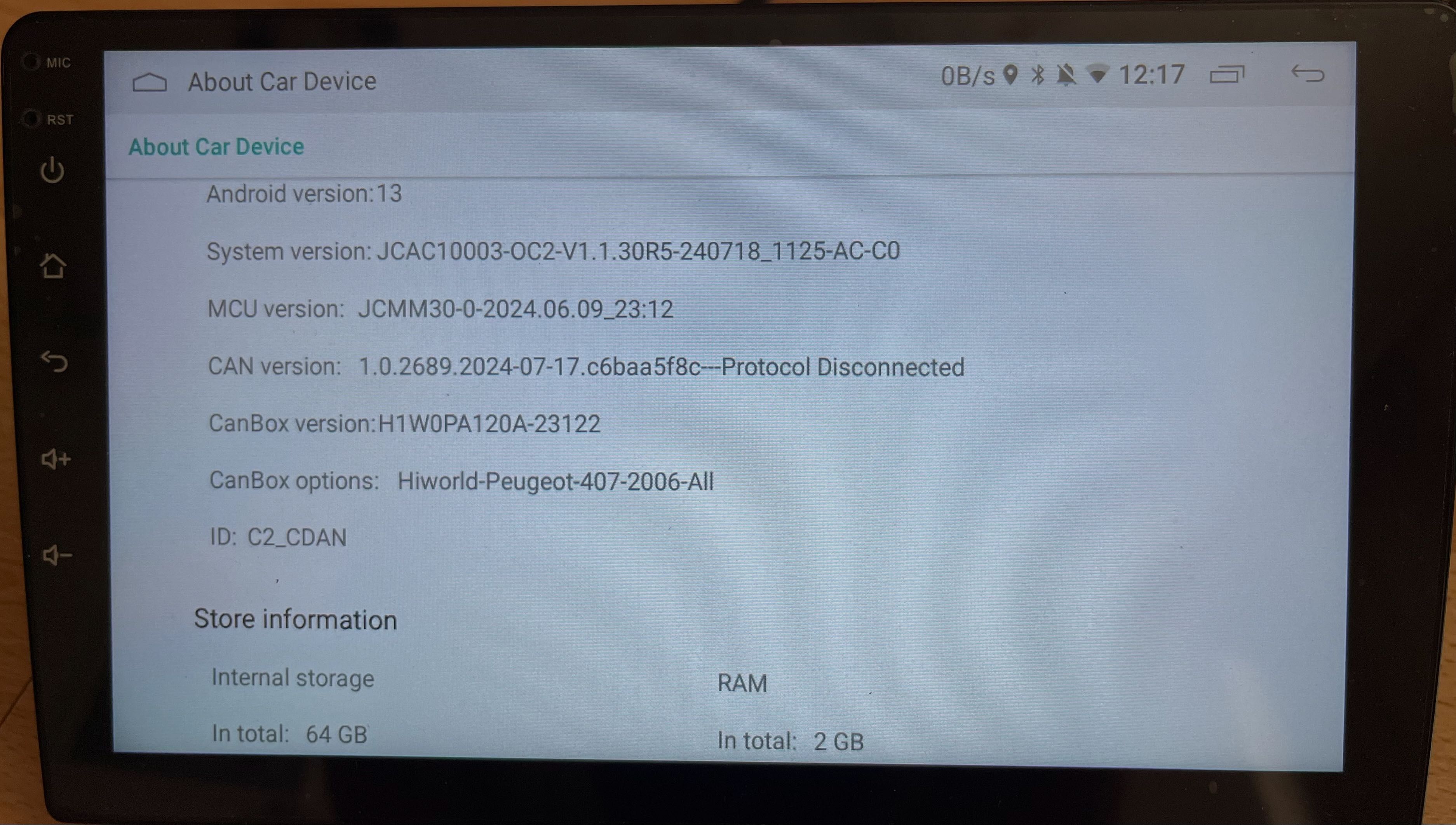 9” Android навигация 64гб 2гб ram за автомобил , кола