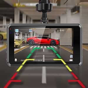 Видео регистратор/ Даш камера Full HD WDR S7 с задна камера и карта64