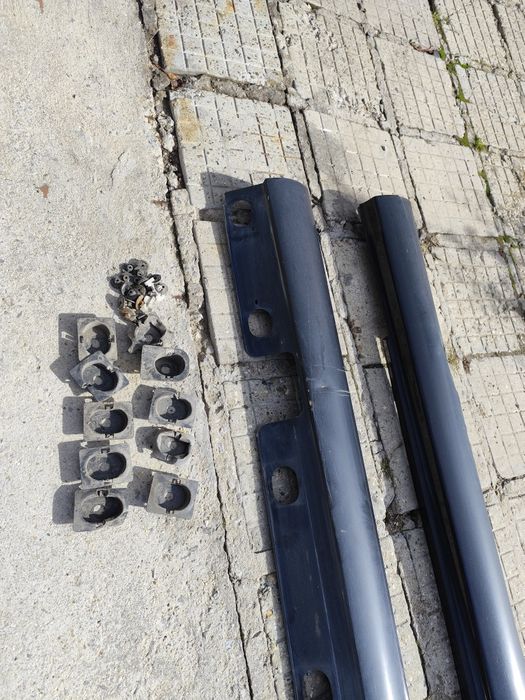 AMG прагове Mercedes S class W221 Long