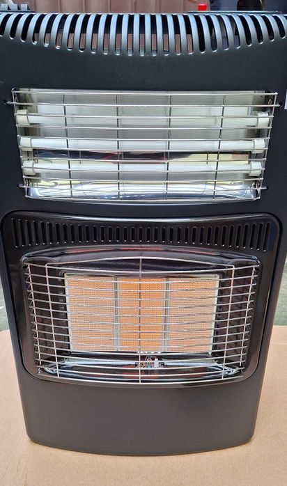 Soba Gaz + Electric  ceas+furtun+coliere, 4300W, soba camping Noua