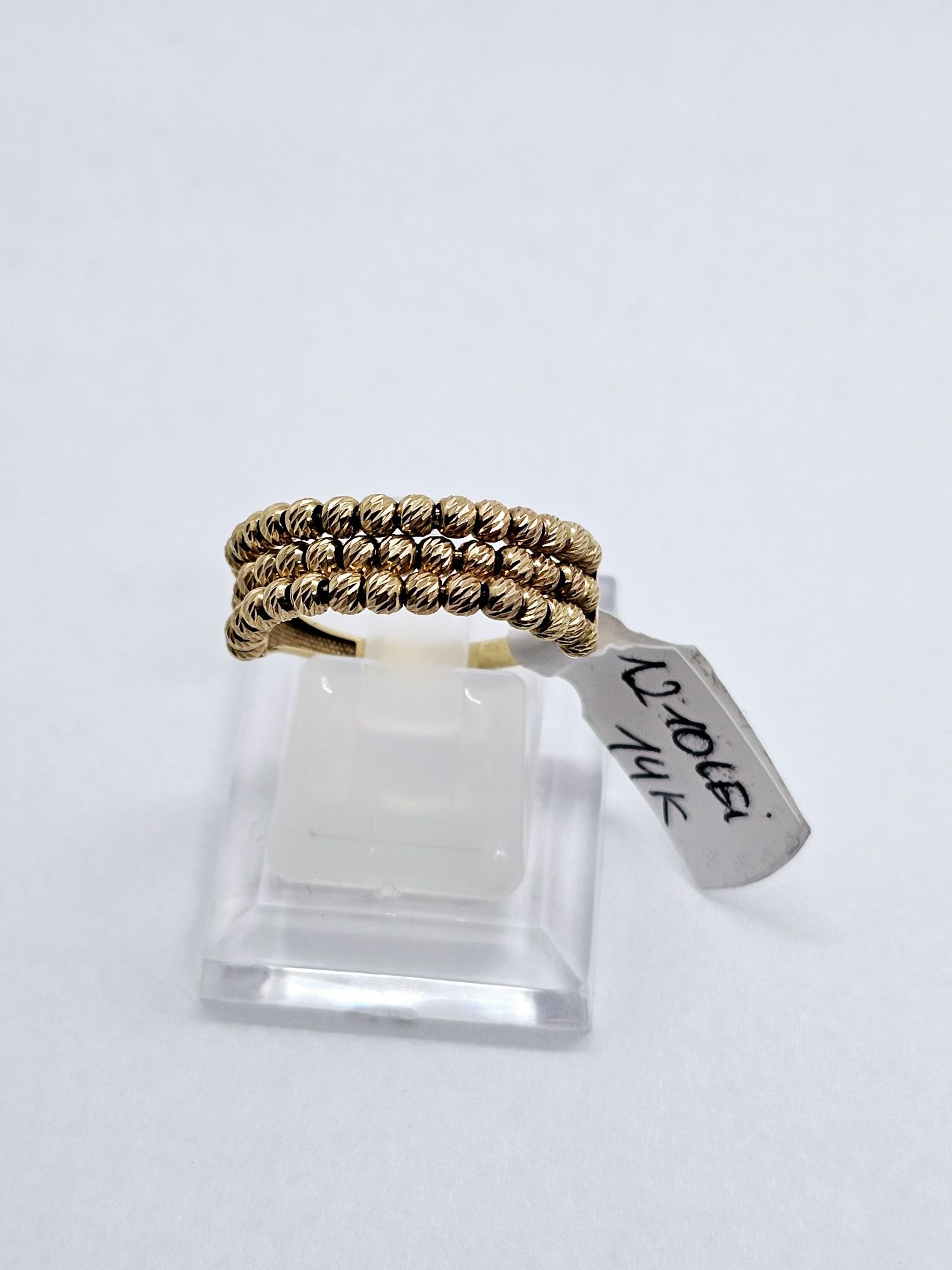 Vand inel dama din aur 14 k 3.15 g cod 338