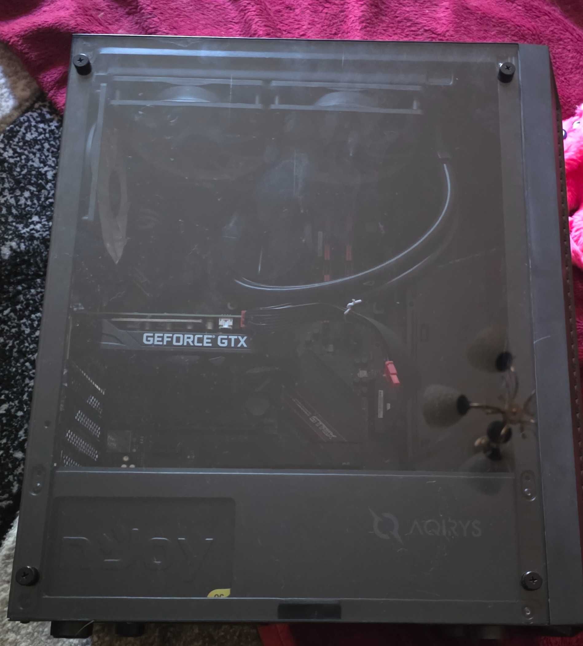 Pc Asus cu ryzen 3700x,gtx 1660 TI, 32 gb ddr4, nvme 250 gb+hdd 1 tb