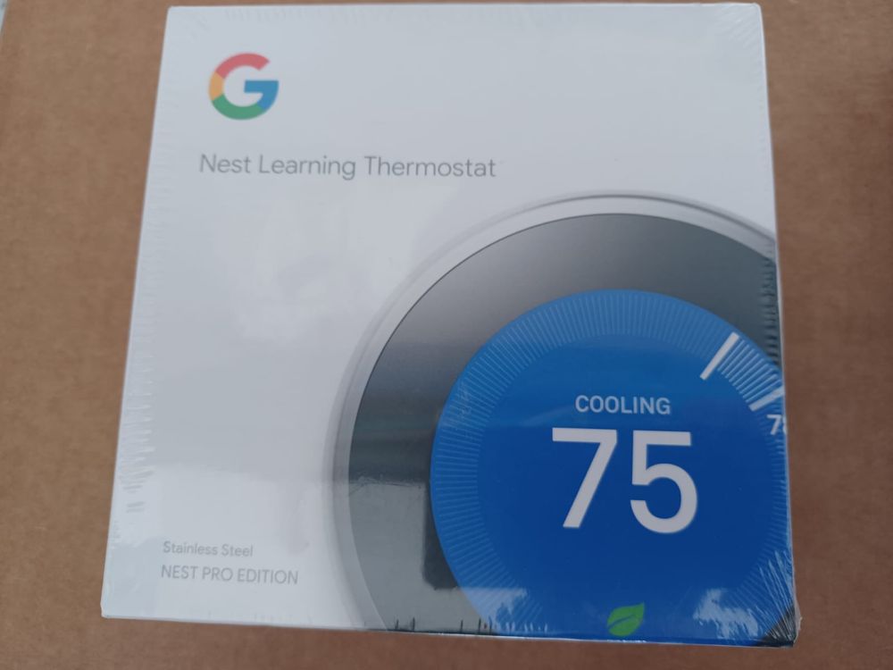 Termostat Google Nest sigilat Pro edition