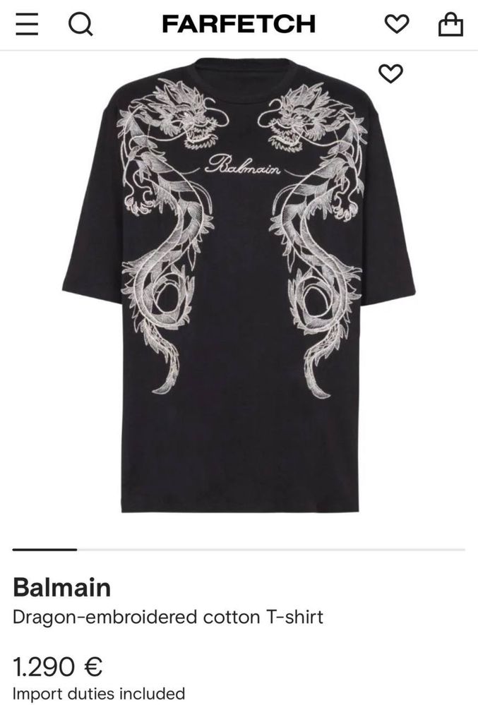 Tricou Balmain premium