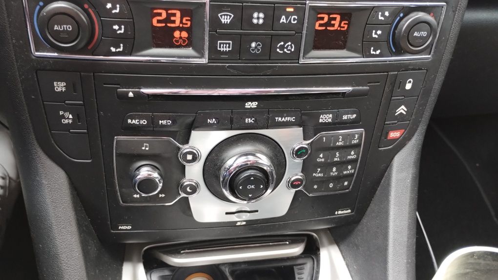 Navigație și cd player Citroen C5