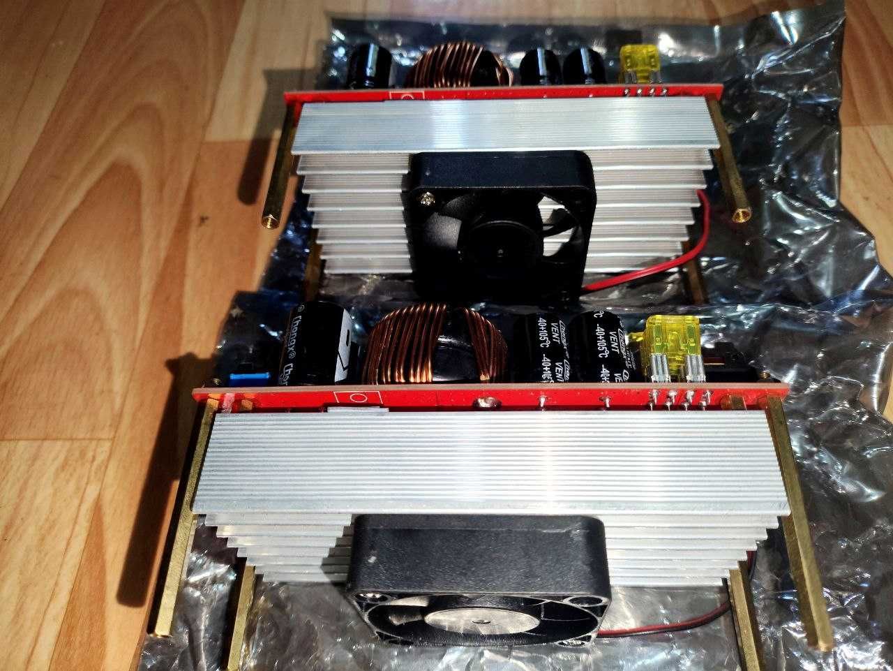 Мощный 1800W повышающий DC-DC преобразователь