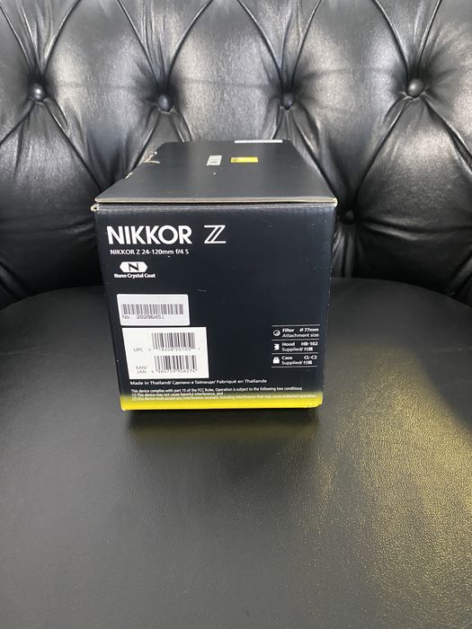 Obiectiv Nikkor Z / 24-120 mm / Nano Crystal Coat / Nou desigilat