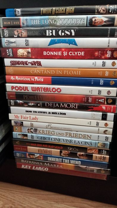 GHETE ÎMBLĂNITE,fermoare,filme colecție oscar dvd,bluray,multe sigilat