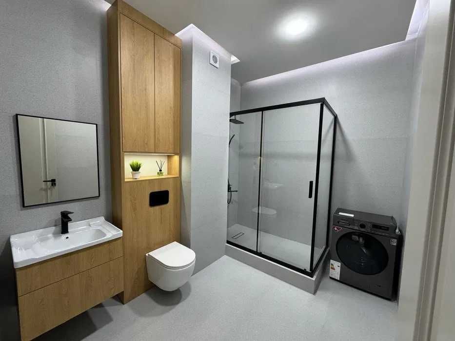 Oq Saroy urban stroy, Паркентский, 3 комнаты 85м2 новый Люкс ремонт