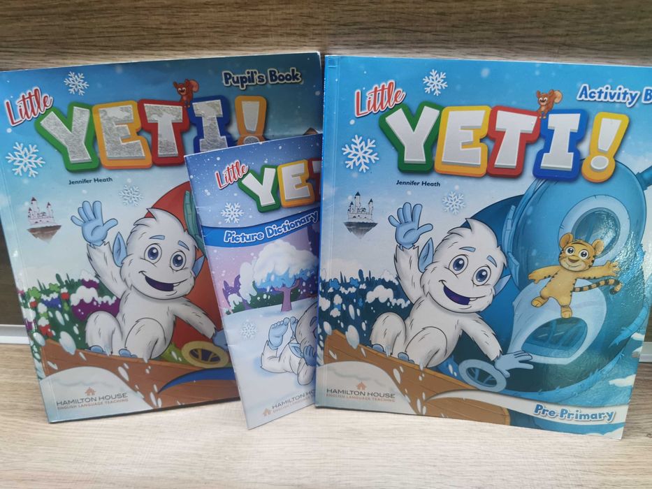 Учебник по Английски език - Little Yeti! Pre-Primary Activity Book
