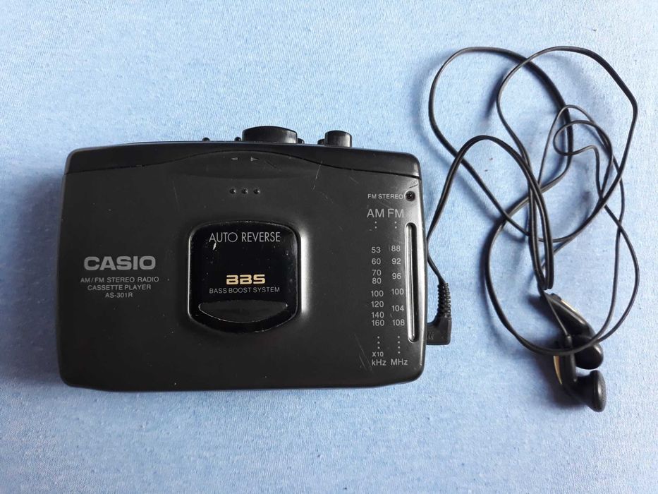 Уокмен Casio - аудиокасети