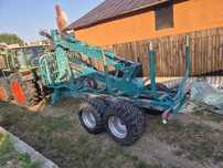 Vand remorca forestiera pentru tractor