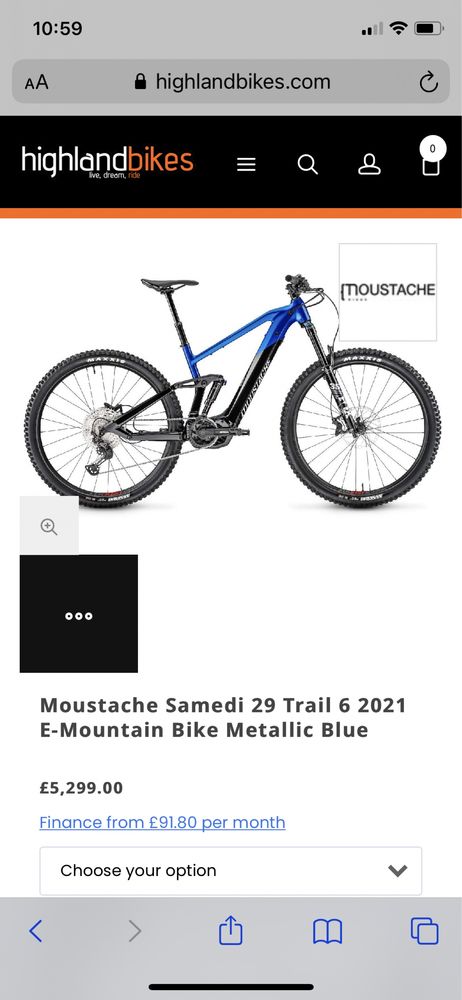 Bicicleta Electrica Moustache Trail 6 2021 Deore XT FOX 36