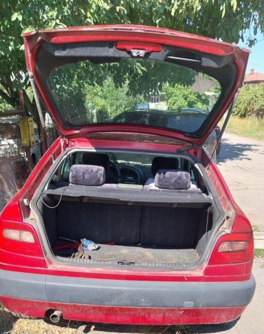 Оригинален заден капак със стъкло Ситроен Ксара/Citroen Xsara 97-2000г