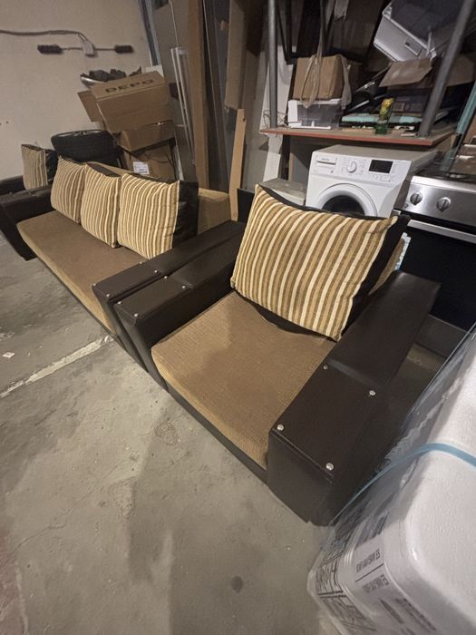 Canapea extensibila si fotolii