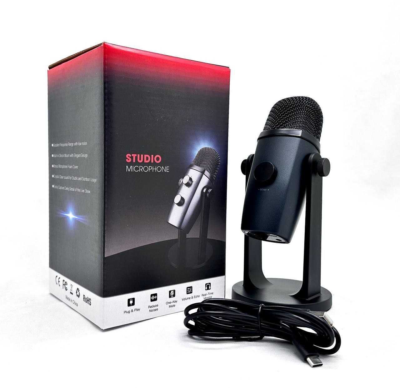 Mikrofon Studio MC PW10 / Профессиональный USB-микрофон