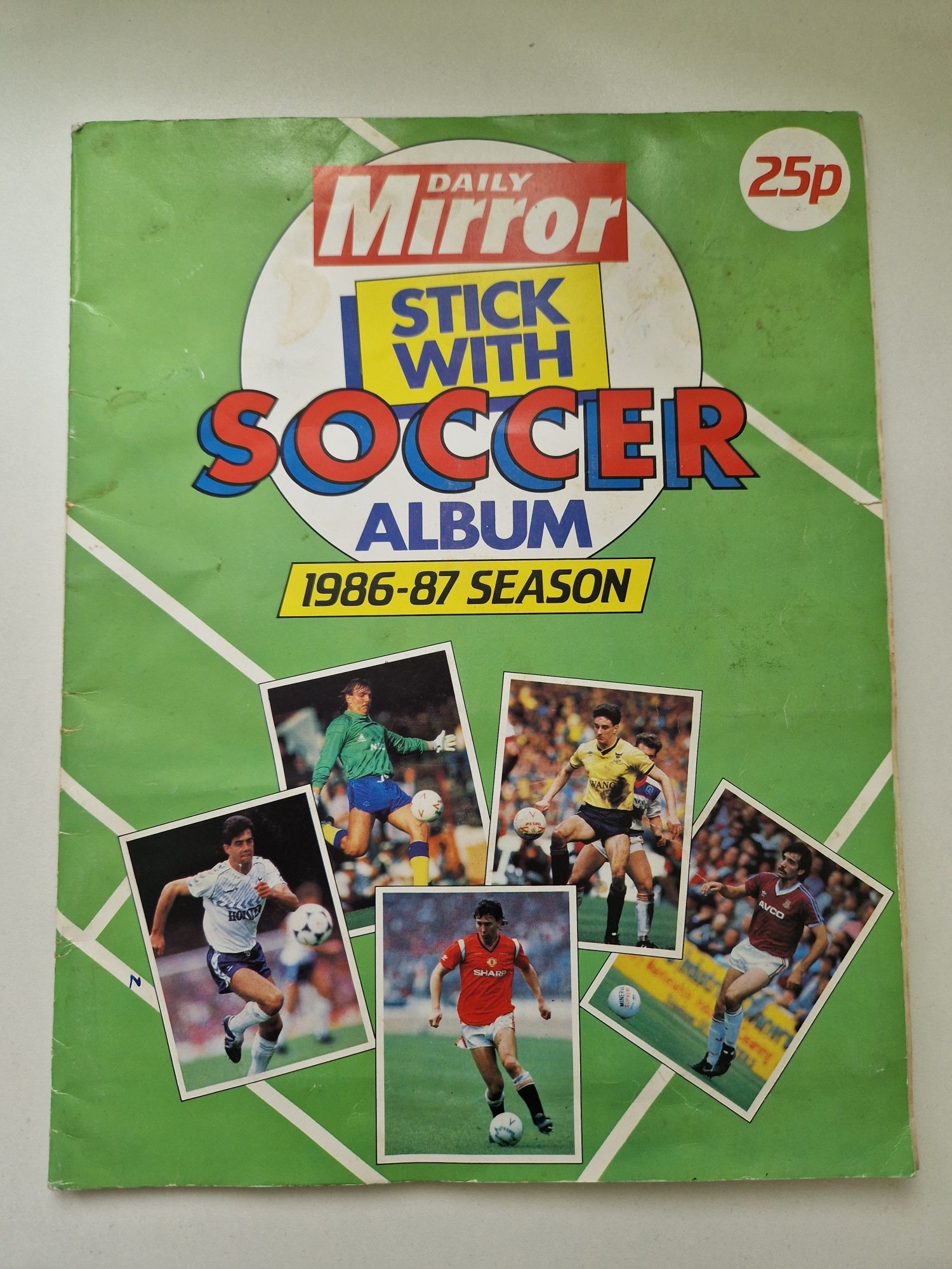 Album fotbal Daily Mirror 1986-87