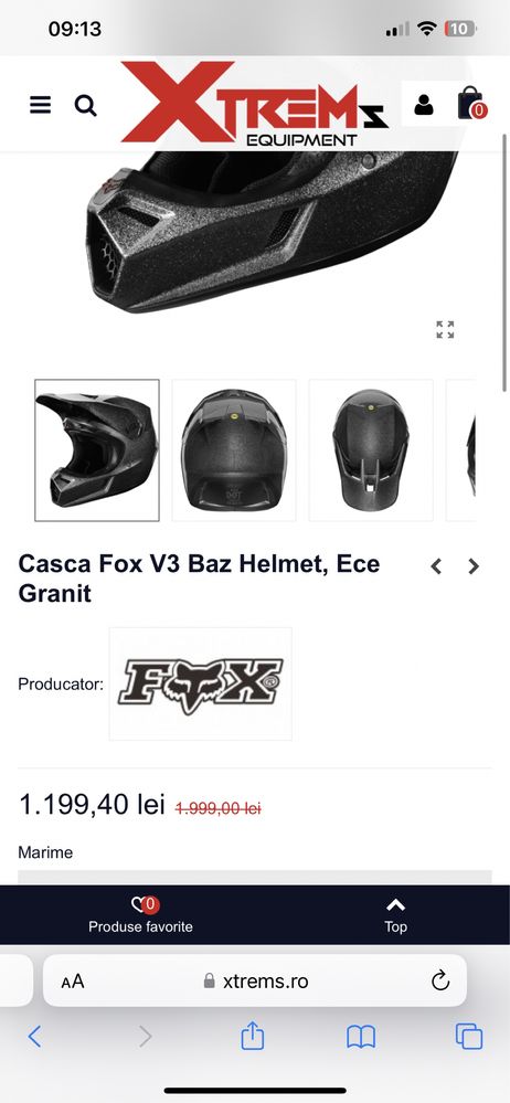 Casca Fox V3 BAZ