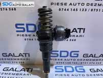 Injector Injectoare Pompa Pompe Diuza Skoda Superb 1 1.9 TDI 131 CP AVF AWX 2002 - 2008 Cod 038130073BA 0414720216 Verificat pe Banc