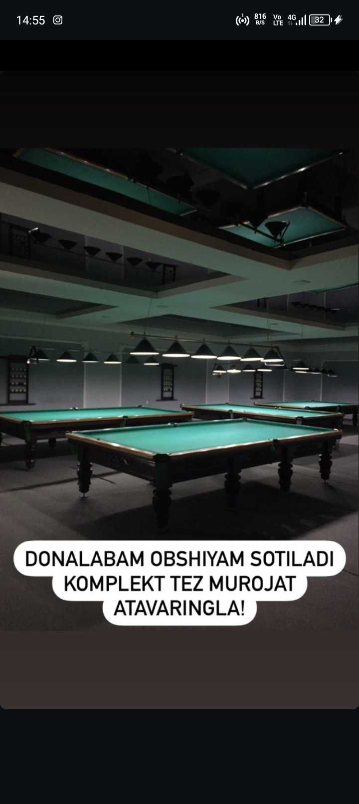 Billiard Ariley 4 ta stollar