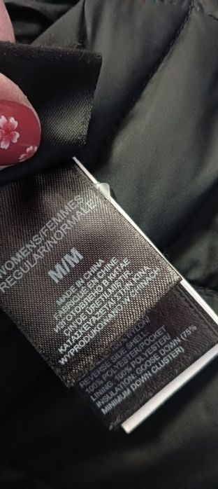 Пухено яке The North Face .с две лица