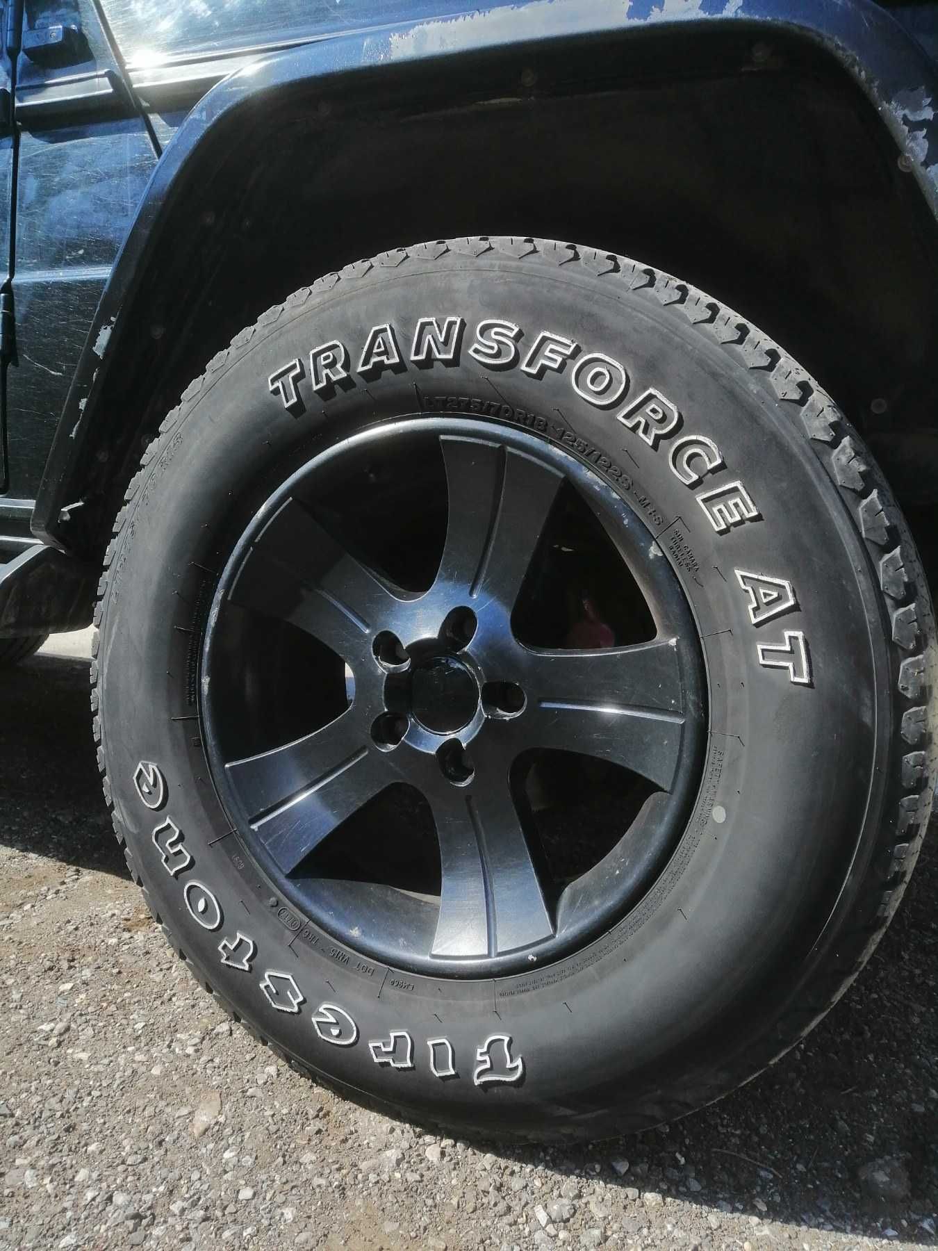 Гуми Firestone 275/70 R18 и джанти 18цола, 5Х130 G class